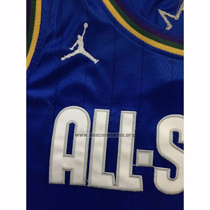 Camiseta All Star 2020 Los Angeles Clippers Kawhi Leonard NO 2 Azul
